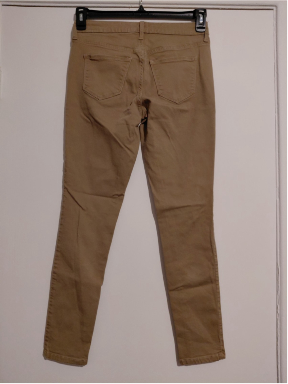 Universal Thread Women's High Rise Slim Straight Jeans Size 2/26r Khaki Beige - Picture 2 of 3